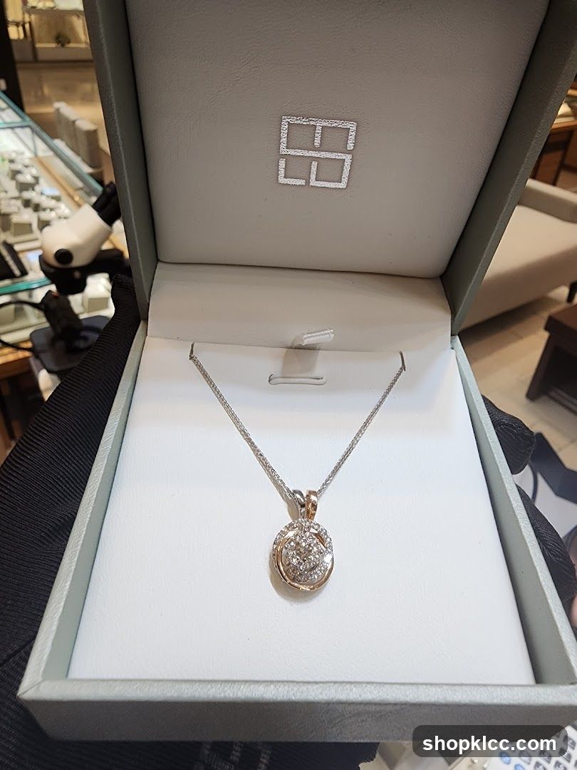 Diamond Pendant in a Box