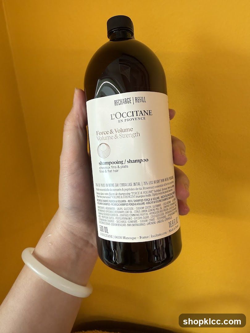 L'Occitane Force & Volume Shampoo Refill
