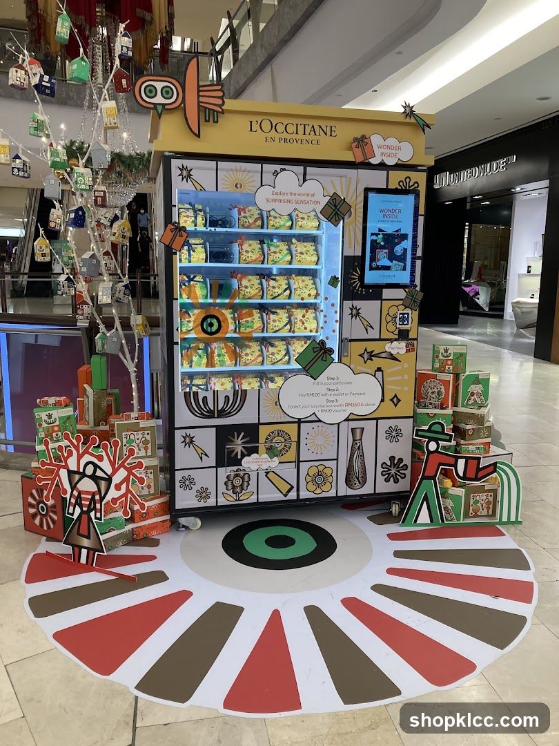 L'Occitane Wonder Inside Vending Machine