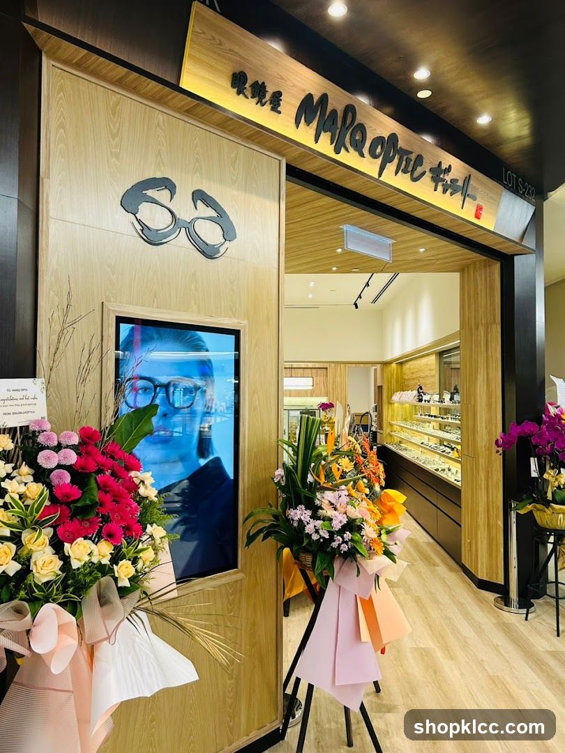 Marq Optic storefront