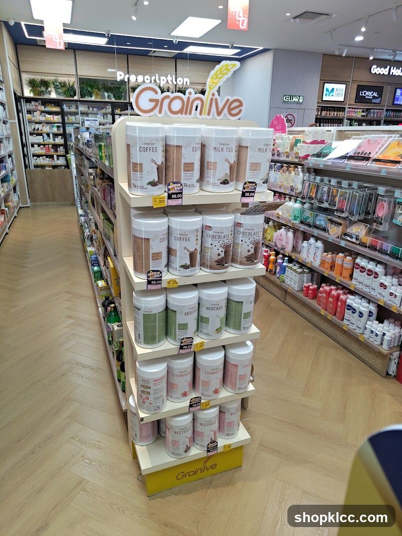 Grainlive Products Display