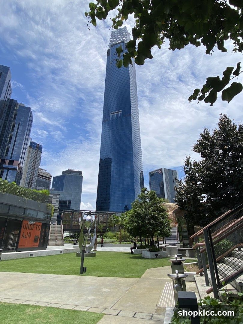 Modern Cityscape with Tall Skyscraper
