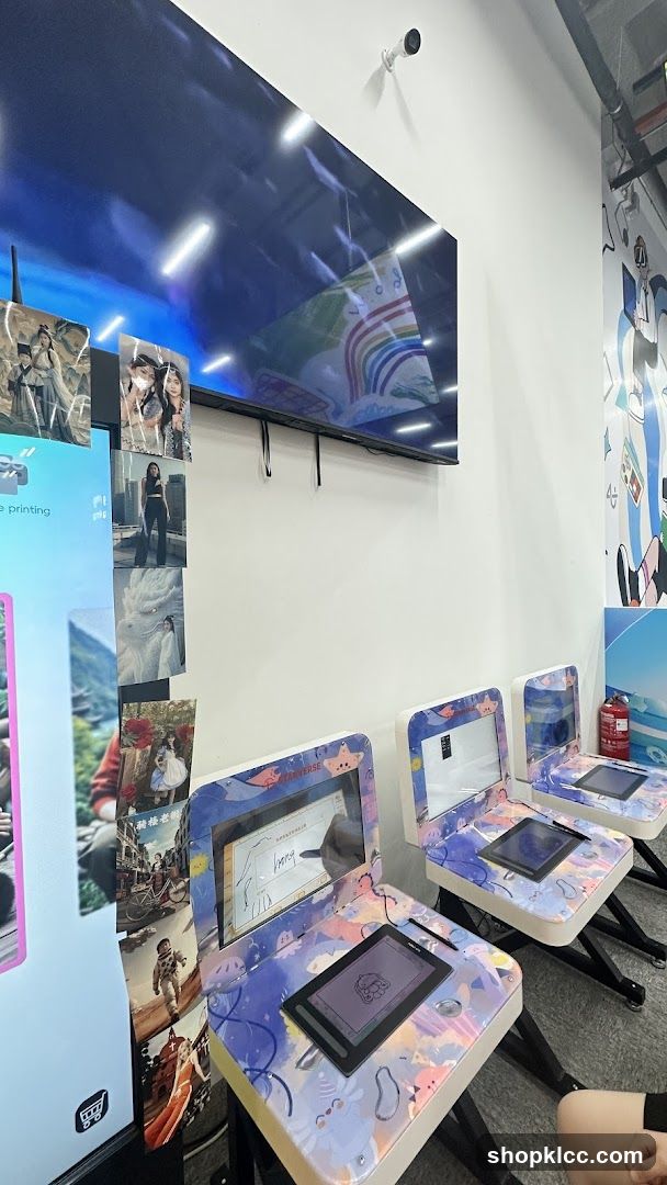 Digital Art Studio Interior