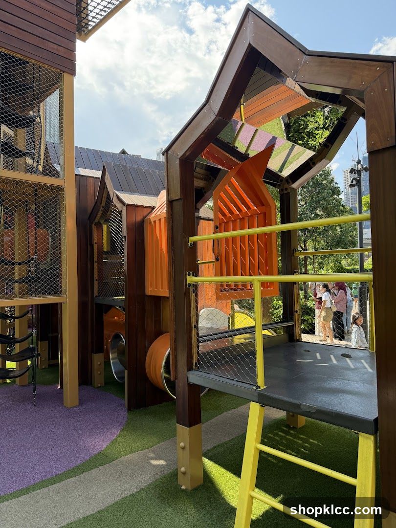 Modern Playground Structure