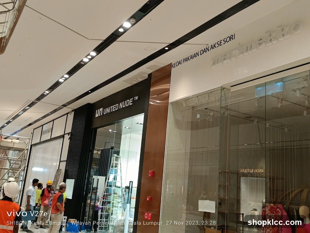 United Nude and Marimekko Storefronts