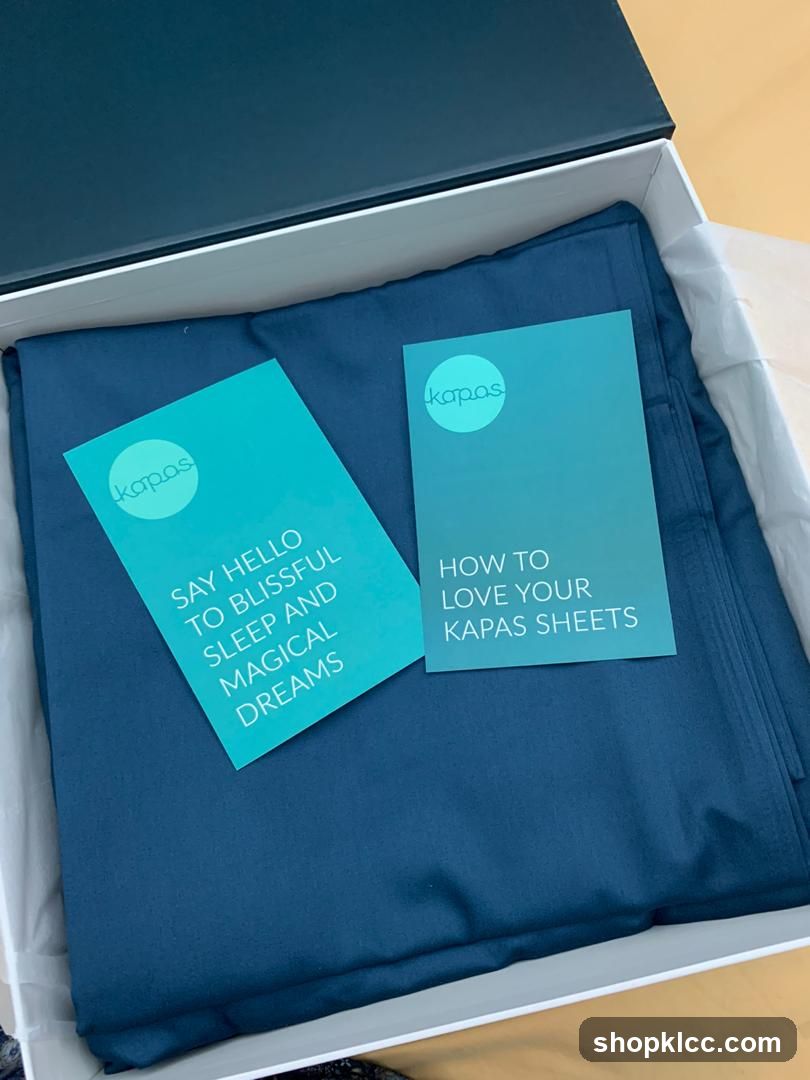 Kapas Sheets Packaging