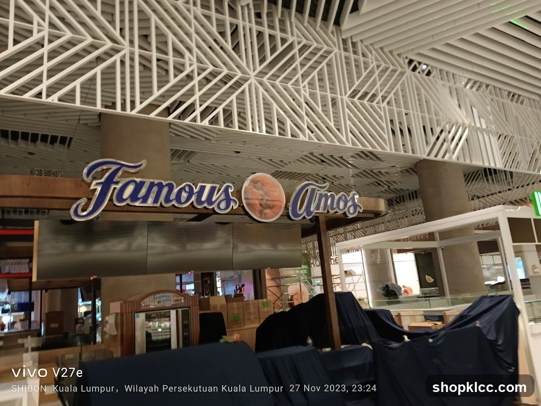 Famous Amos Storefront