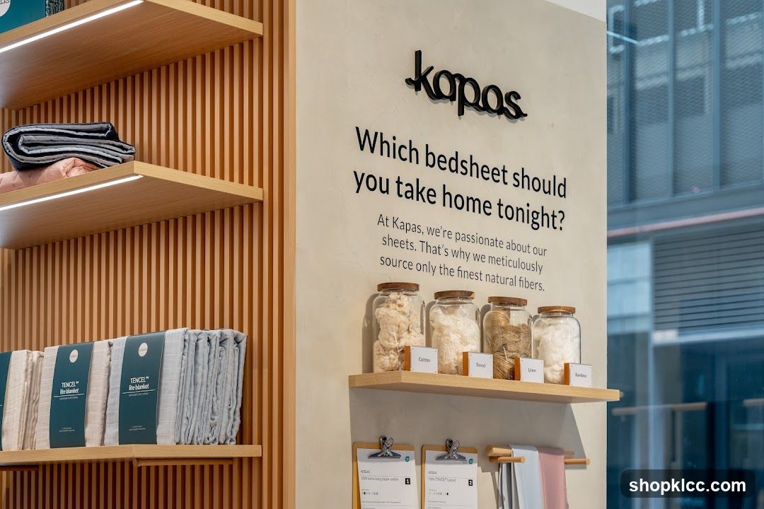 Kapas Bedsheet Display