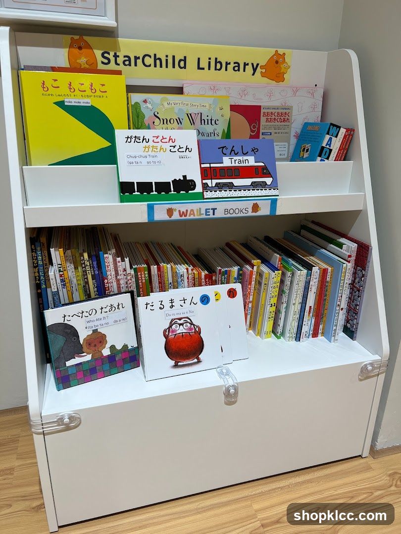 StarChild Library Bookshelf