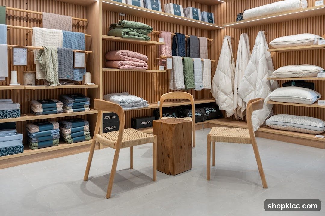 Bedding Store Display