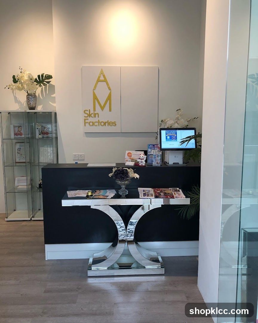 Skin Factories Reception Area