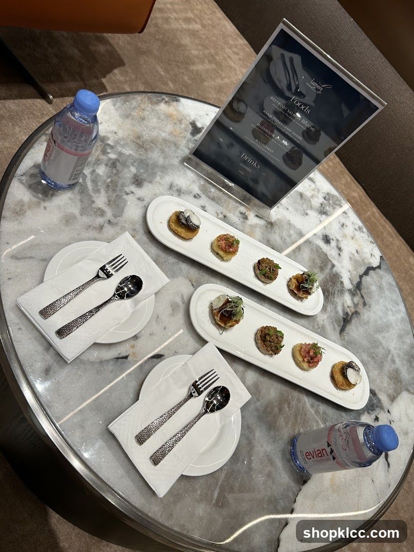 Lumiere Menu
