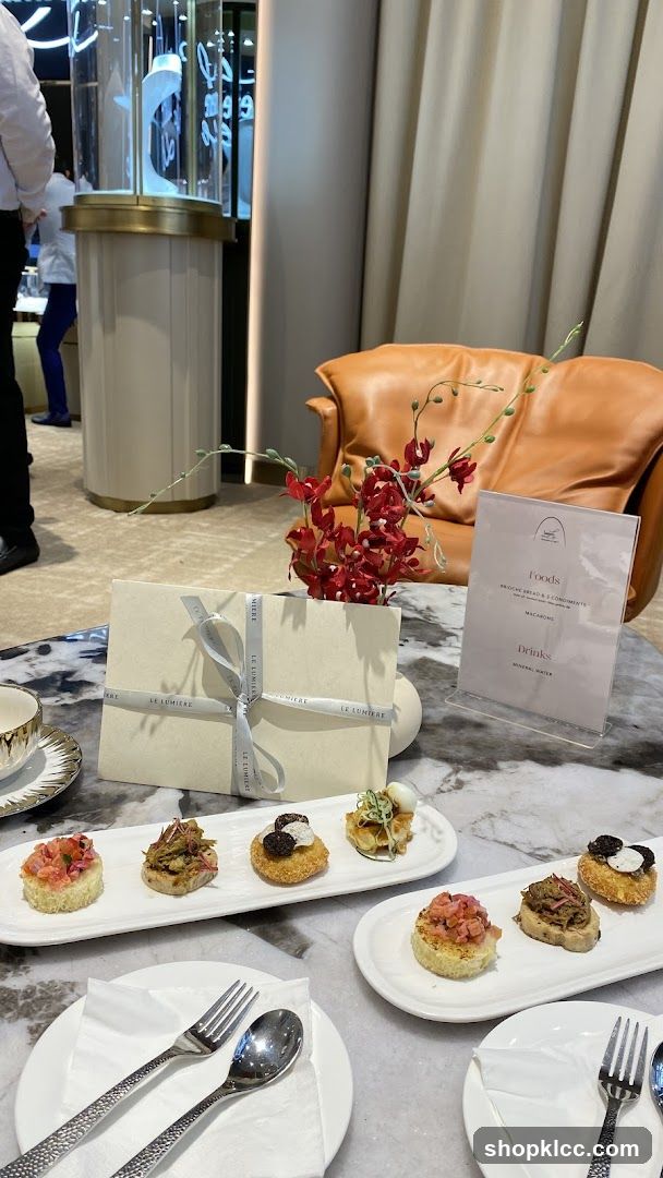 Appetizers and Menu