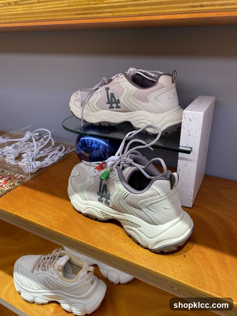Sneakers on Display