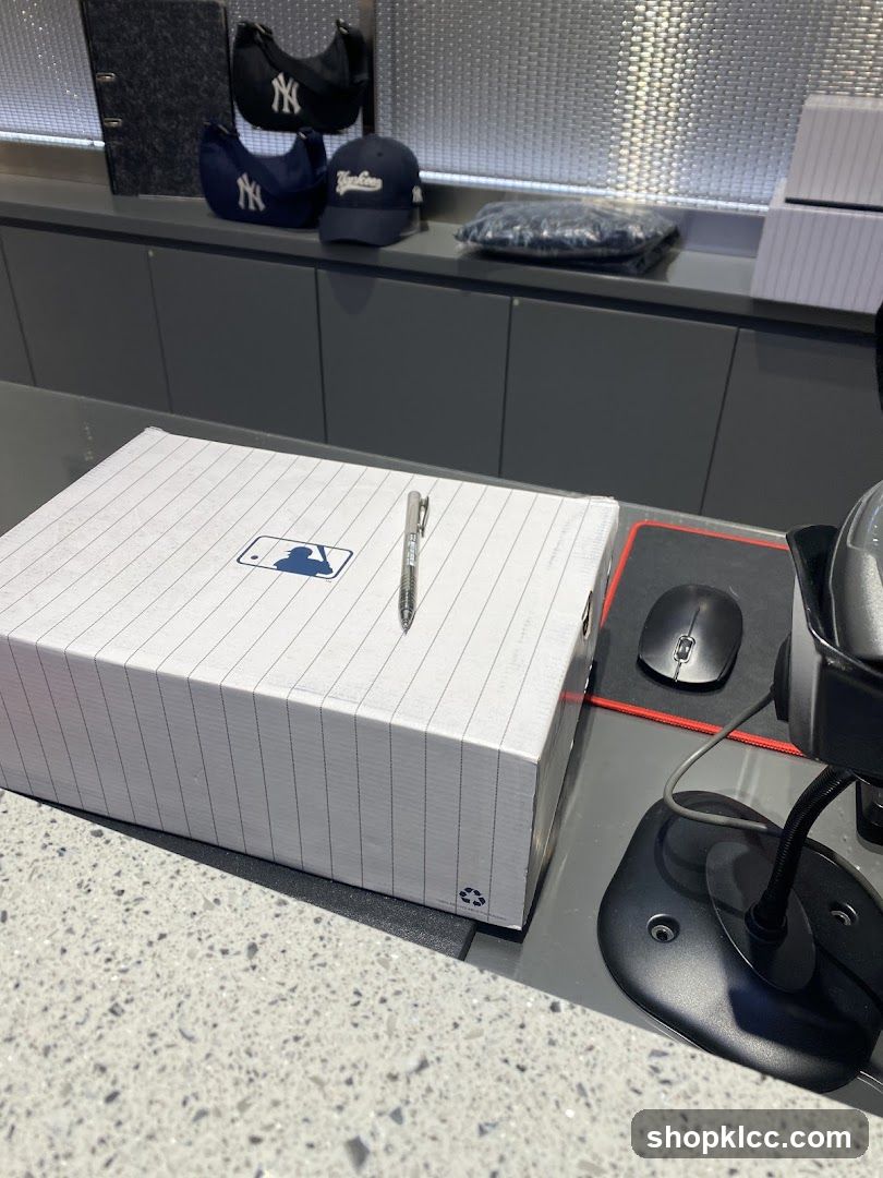 New York Yankees Merchandise Display