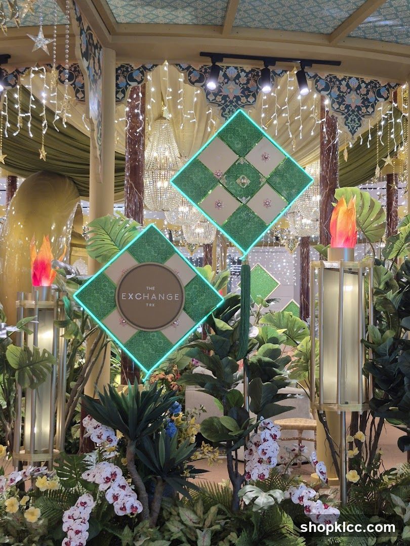 Decorative Display with "The Exchange TRX" Signage