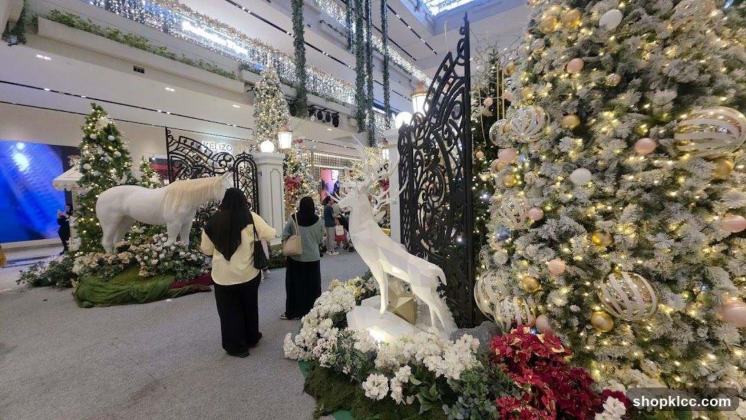 Christmas Decorations in a Mall