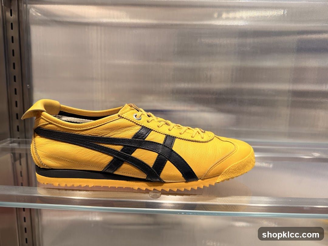 Yellow and Black Sneaker