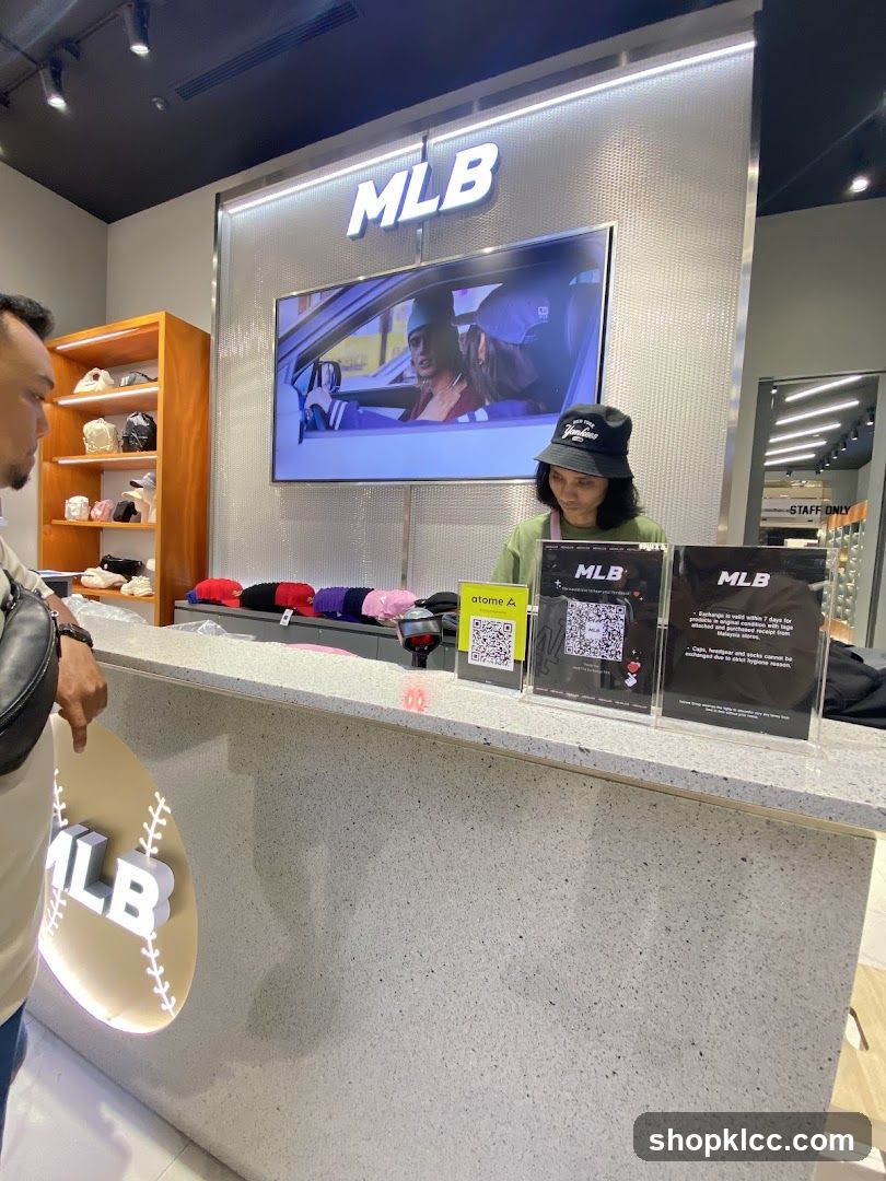 MLB Store Counter