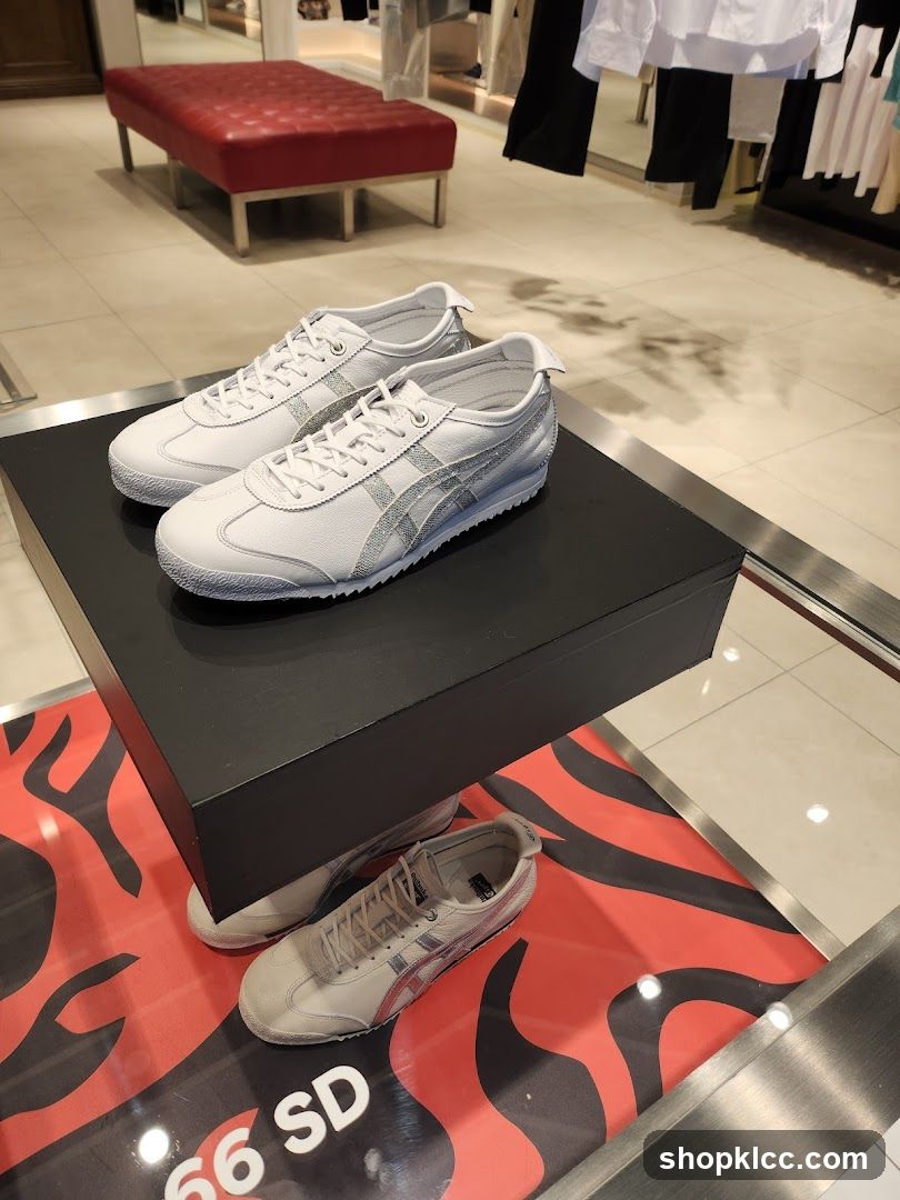 Onitsuka Tiger Shoes Display