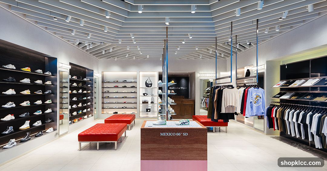 Onitsuka Tiger Store Interior