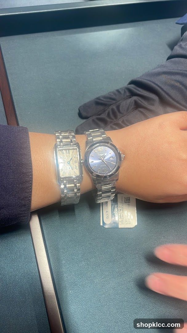 Two watches on a wrist