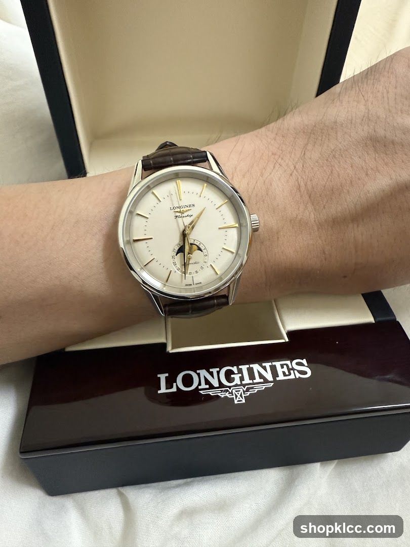 Longines Watch on Wrist