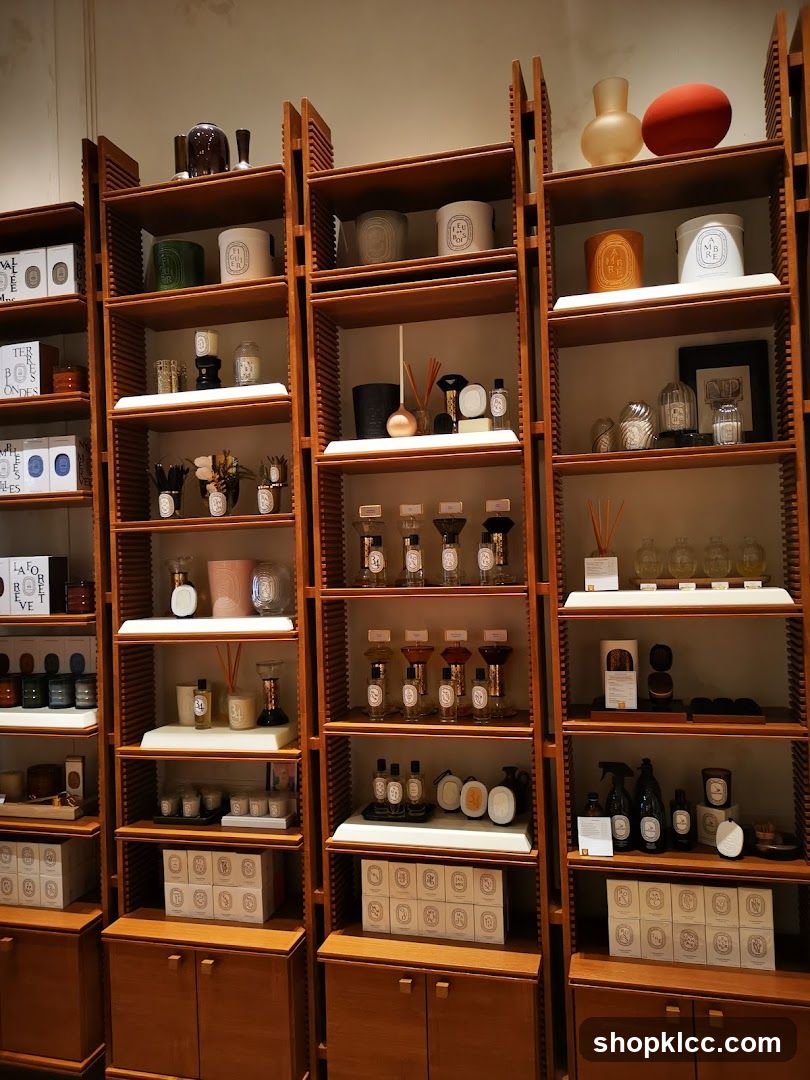 Candles and Home Fragrances Display