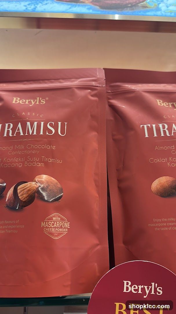 Beryl's Tiramisu Confectionery Packaging Display