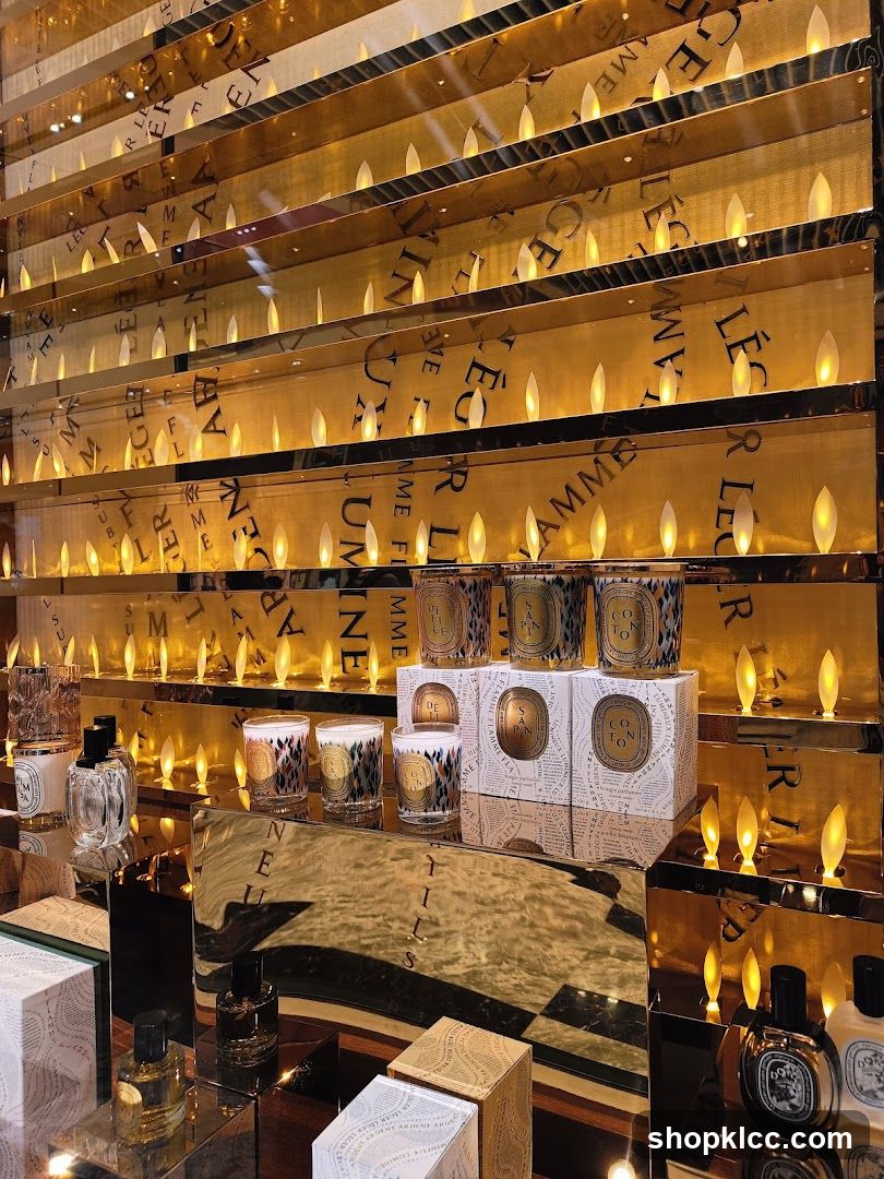 Candle and Perfume Display