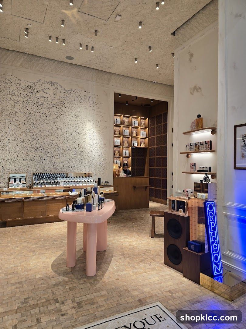 Interior of a Perfume Store