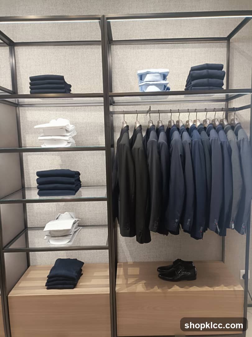 Men's Clothing Display