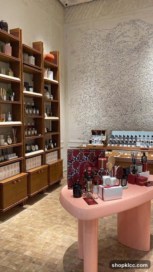 Perfume and Candle Display