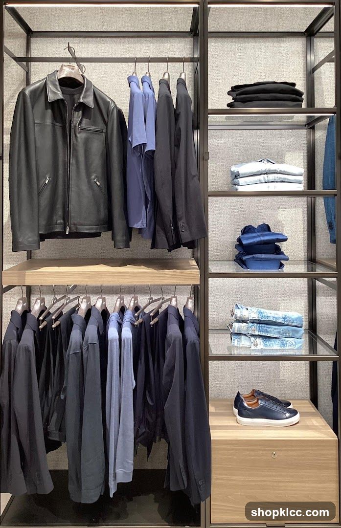 Men's Apparel Display