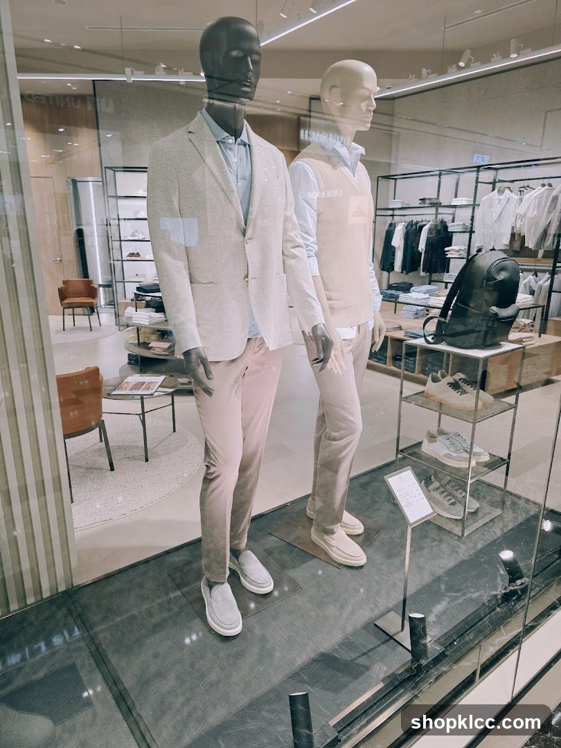 Store Window Display with Mannequins