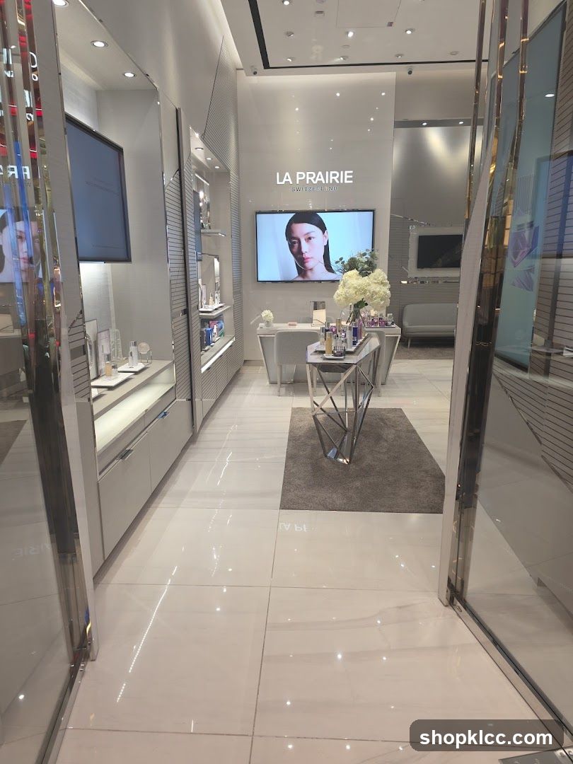 La Prairie Store Interior