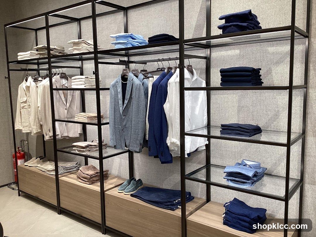 Men's Clothing Display
