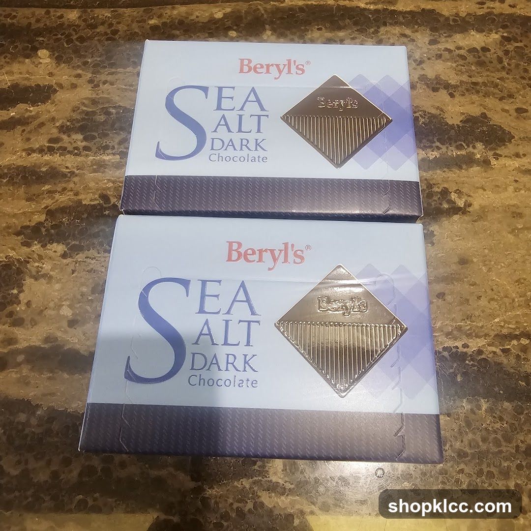 Beryl's Sea Salt Dark Chocolate Bars