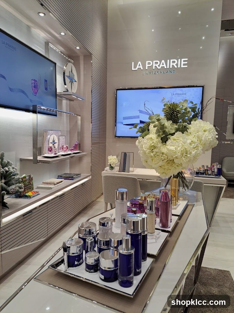 La Prairie Skincare Display