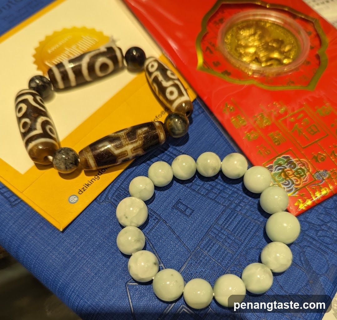 Beaded Bracelets and Red Envelope