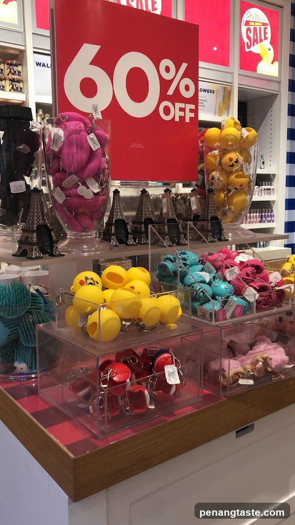 Sale Display with Accessories