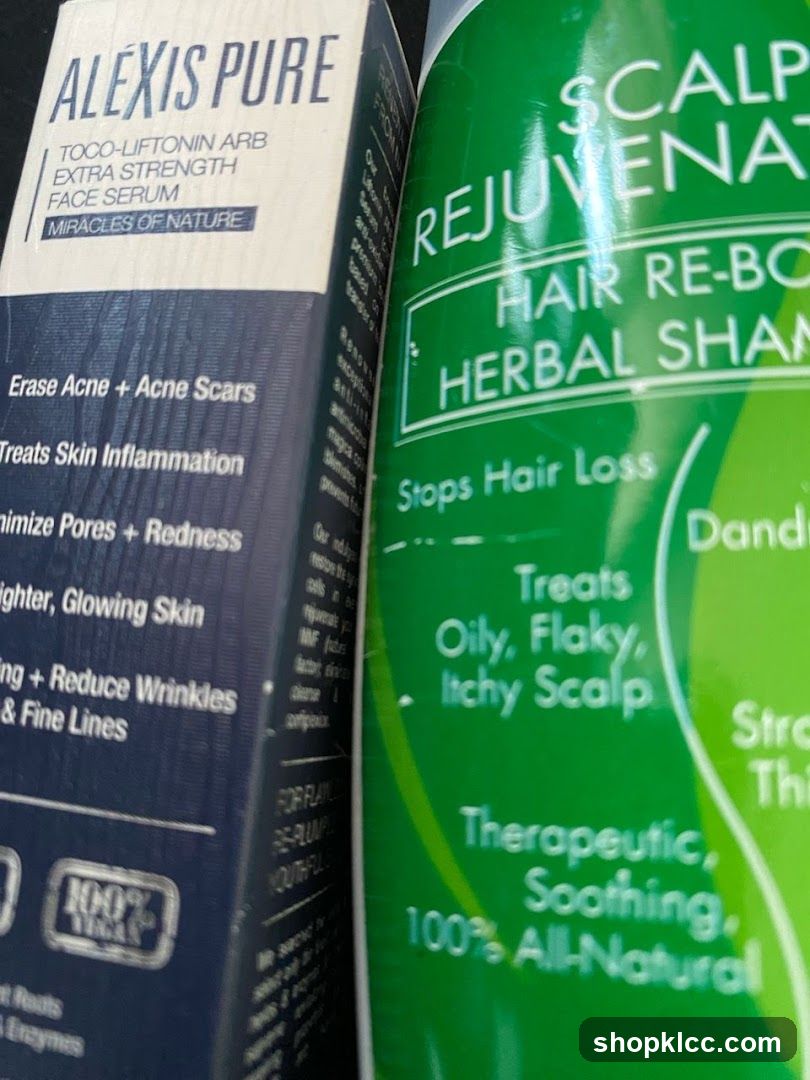 Skincare and Haircare Products