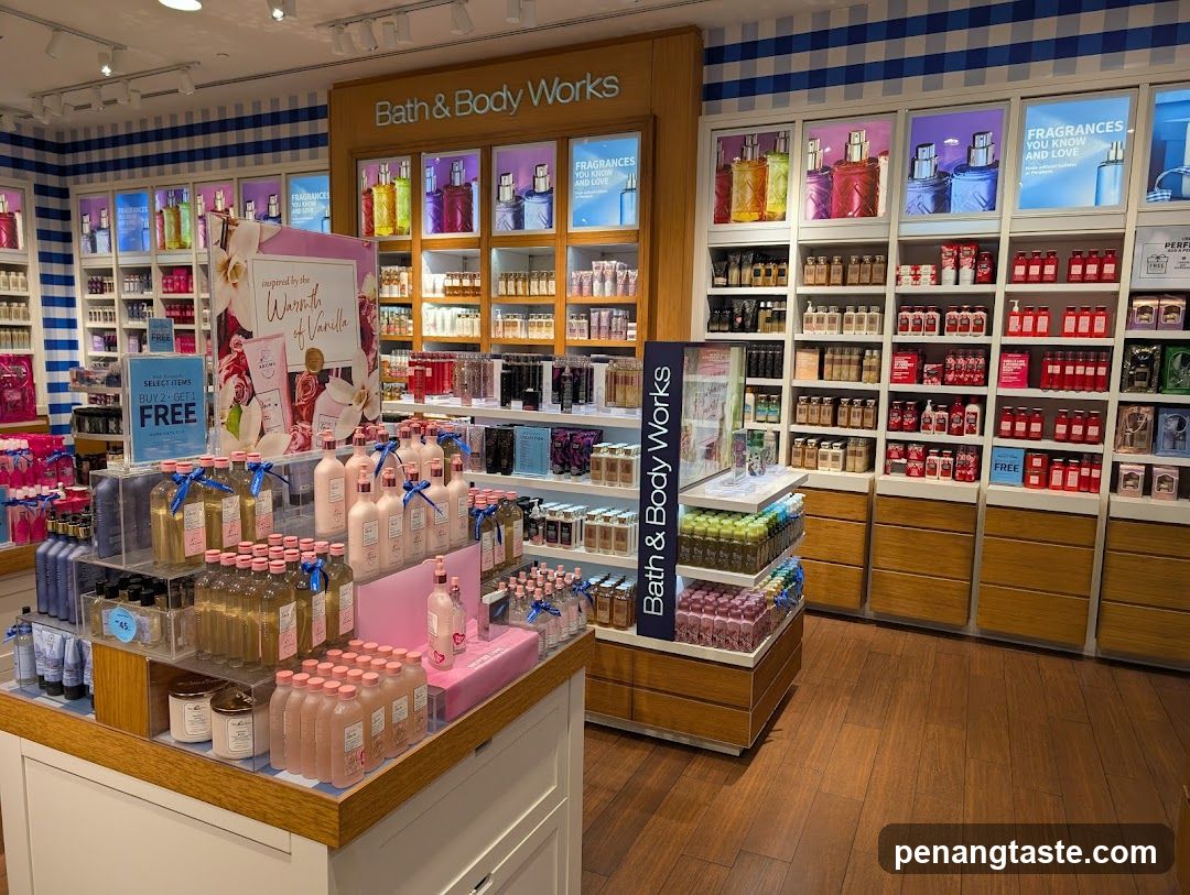Bath & Body Works Store Interior