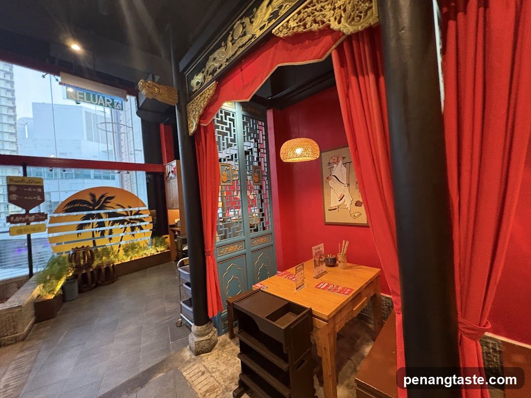 Restaurant Interior with Traditional Decor