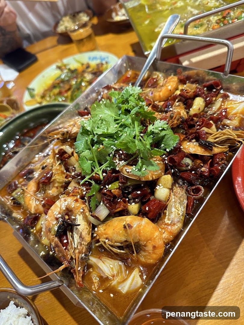 Spicy Shrimp Dish