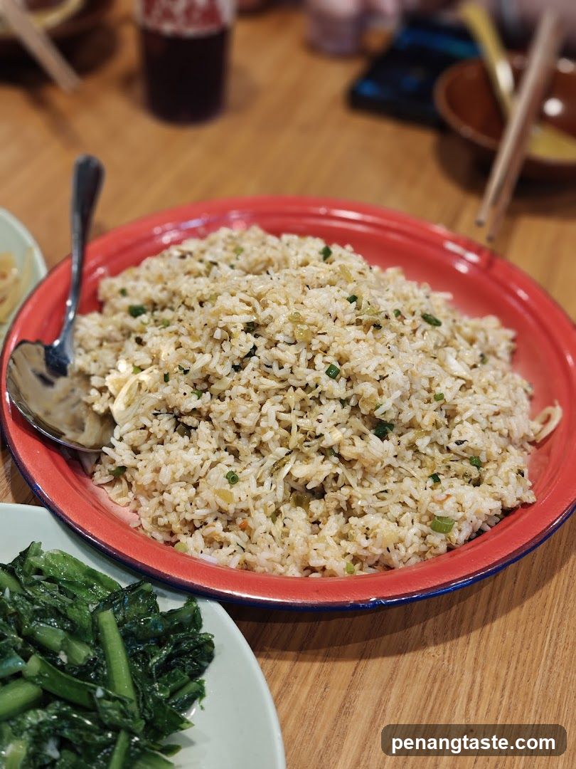 Fried Rice and Greens