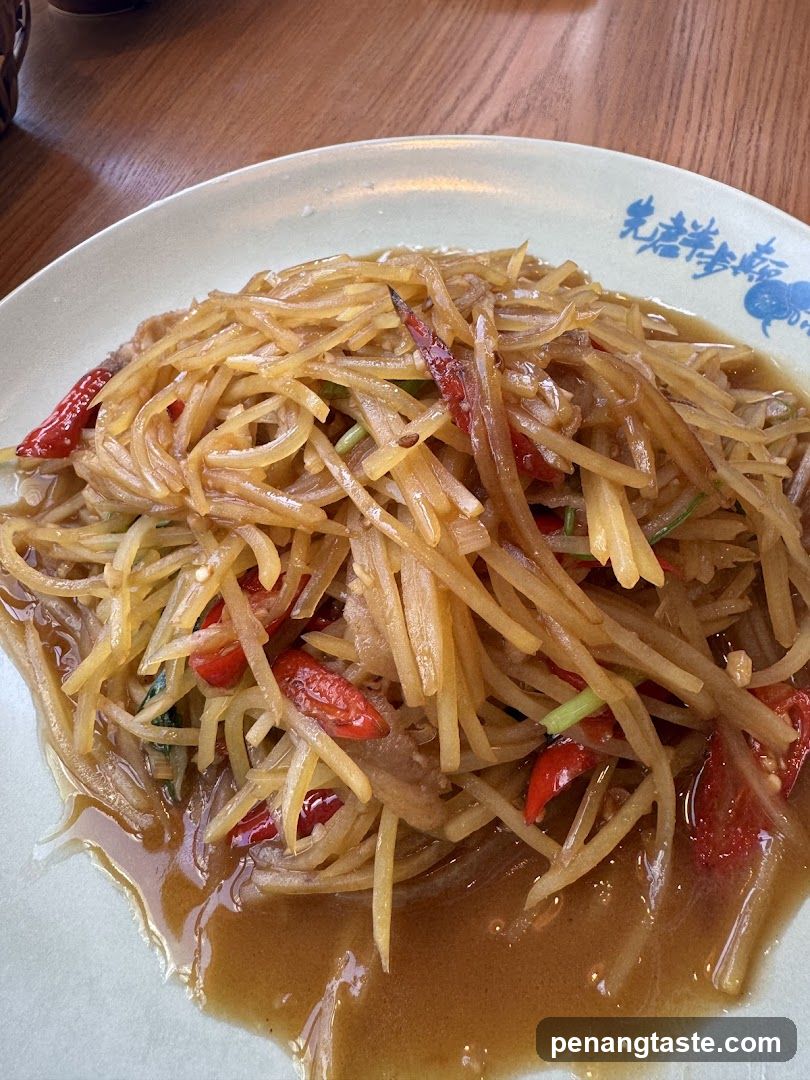 Stir-fried Shredded Potatoes