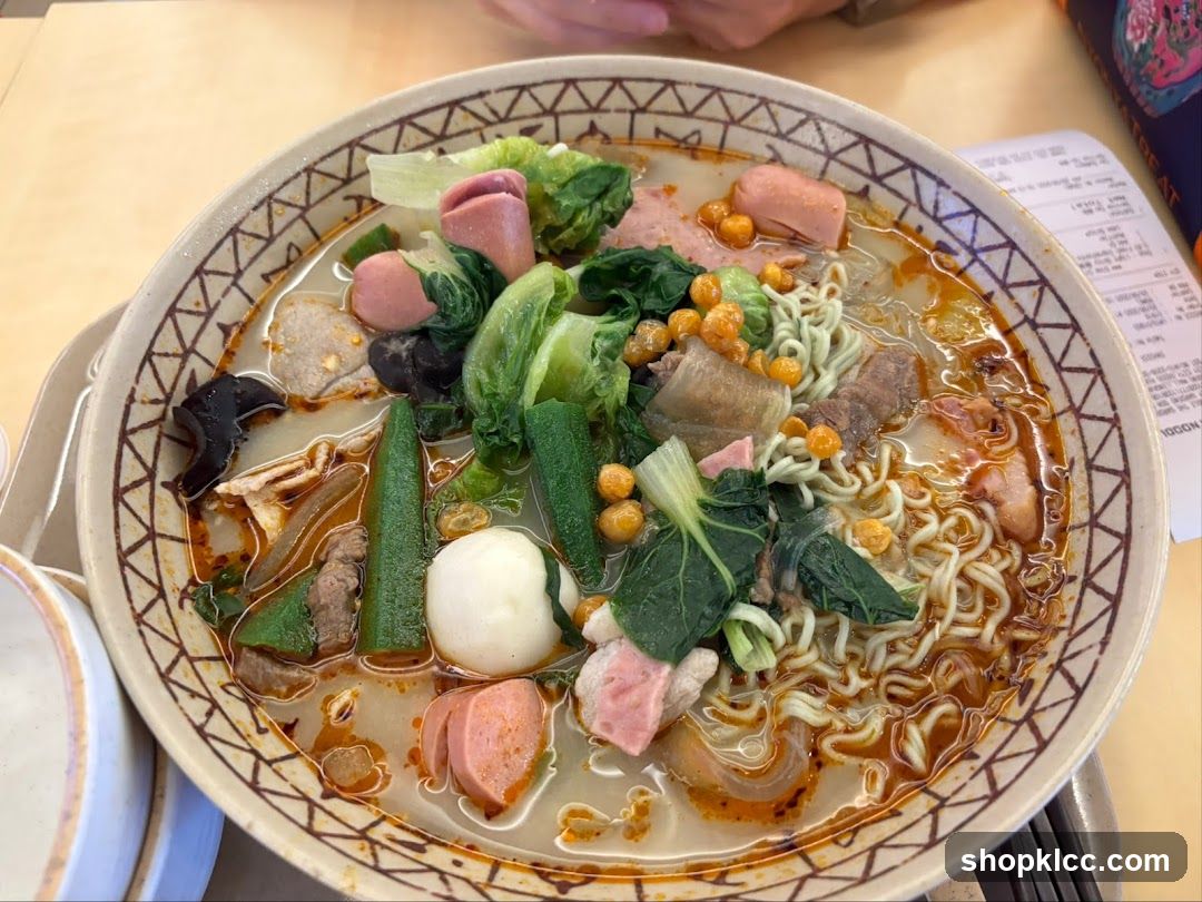 Spicy Noodle Soup