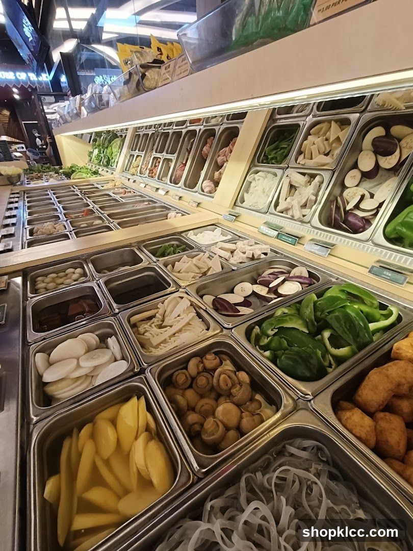 Buffet Food Display