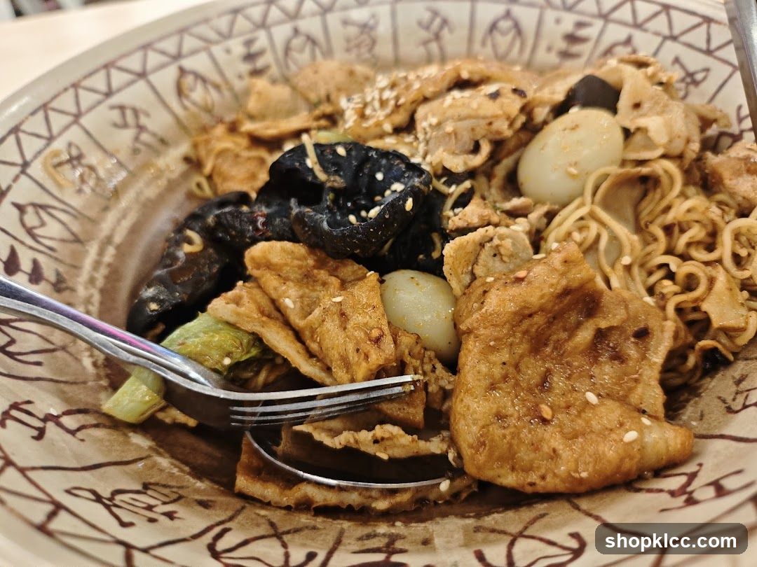 Noodles with Meat and Vegetables